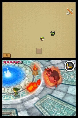 Des images pleines d'infos pour Zelda DS