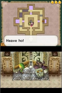 Des images pleines d'infos pour Zelda DS