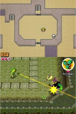 Des images pleines d'infos pour Zelda DS