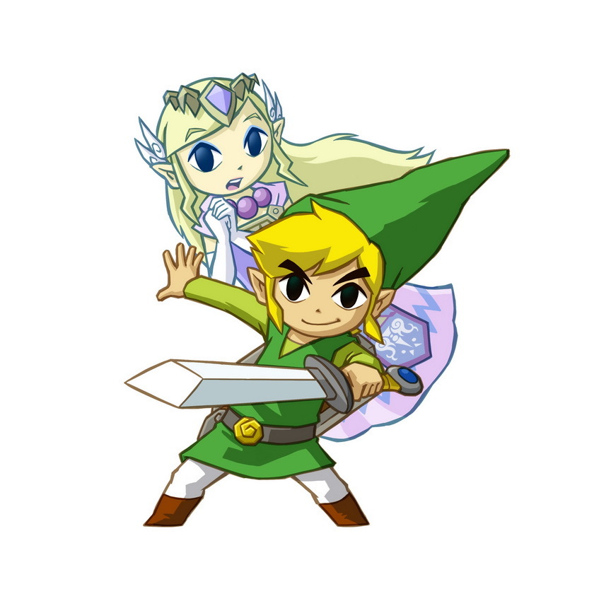 Des images pleines d'infos pour Zelda DS