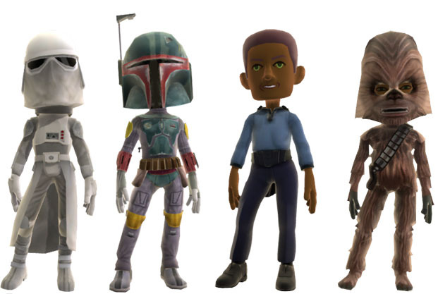 Xbox Live : des Avatars Star Wars dans la journée