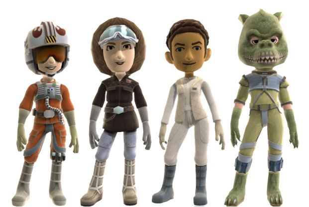 Xbox Live : des Avatars Star Wars dans la journée
