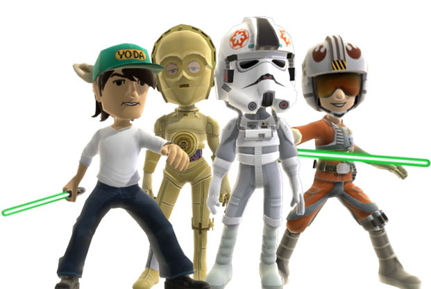 Xbox Live : des Avatars Star Wars dans la journée