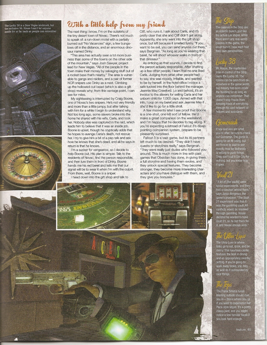 Fallout New Vegas: new images