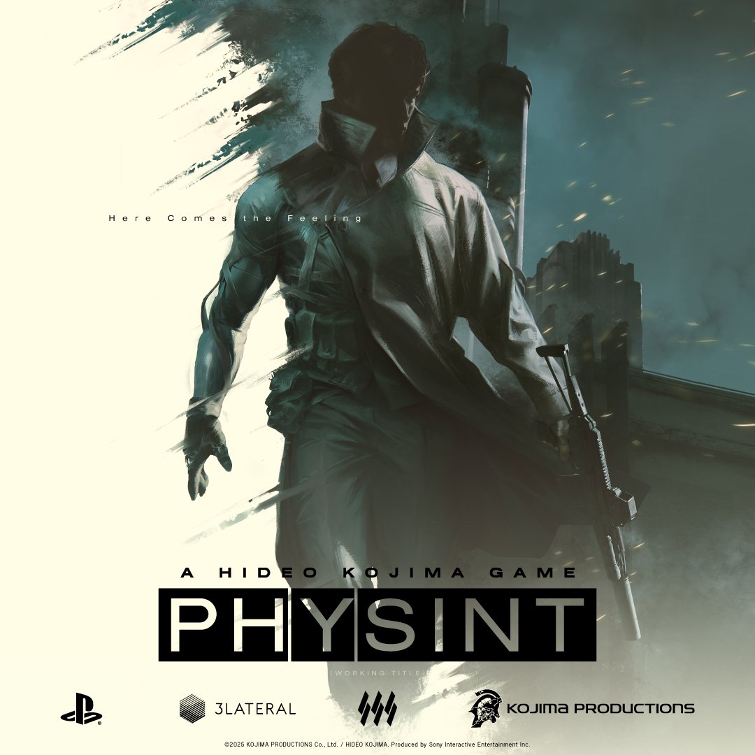 Physint (Kojima Productions x Sony) : première affiche officielle et déjà 3 acteurs au casting