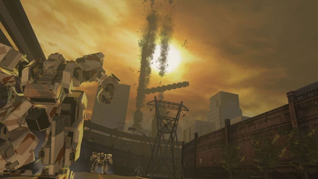 Front Mission Evolved : un carré d'images