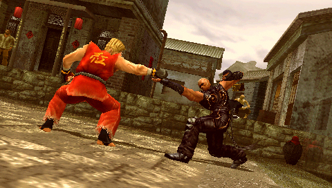 La version PSP de Tekken 6 en images