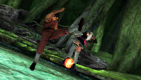 La version PSP de Tekken 6 en images
