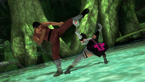 La version PSP de Tekken 6 en images