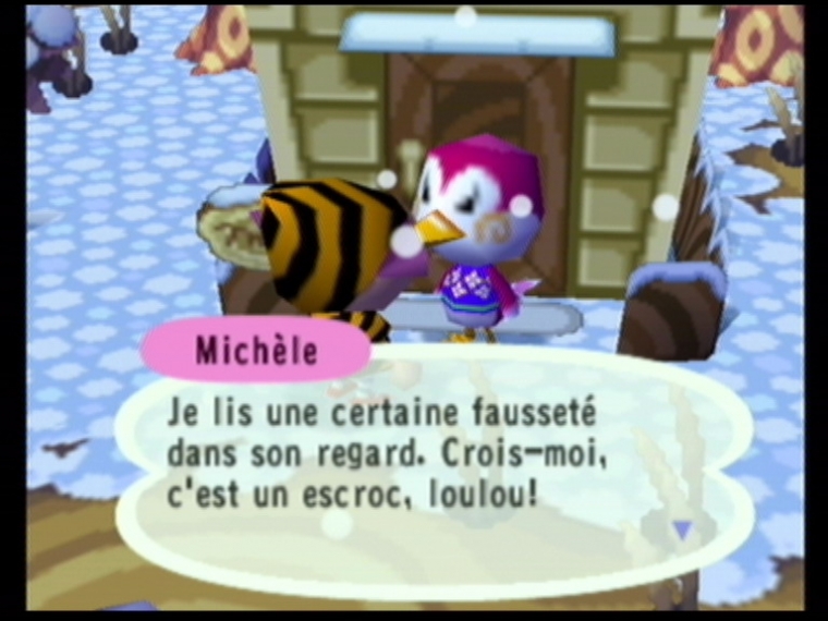 Animal Crossing en français
