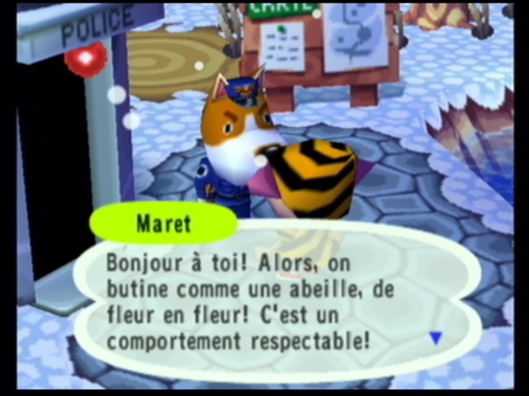 Animal Crossing en français