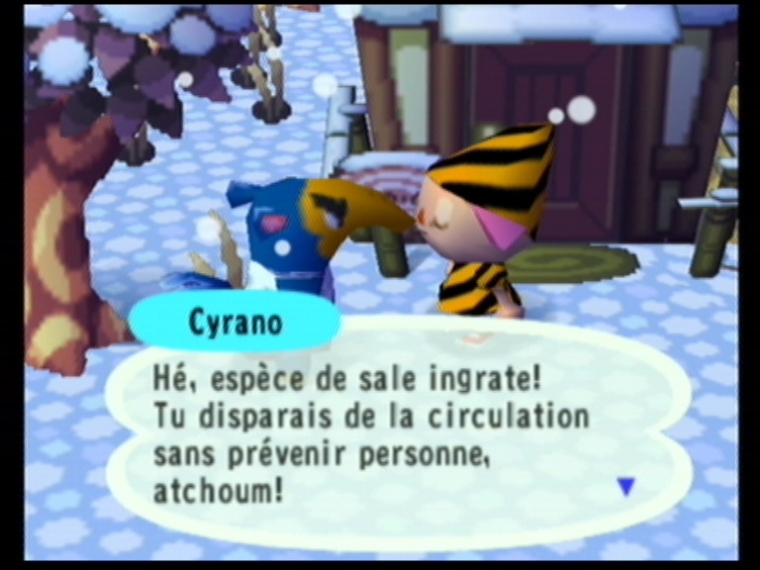 Animal Crossing en français