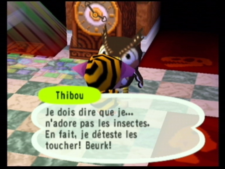 Animal Crossing en français
