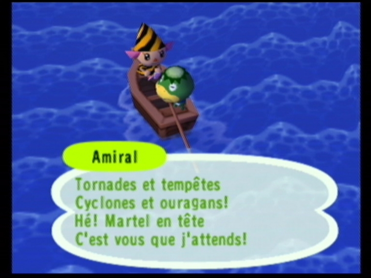 Animal Crossing en français