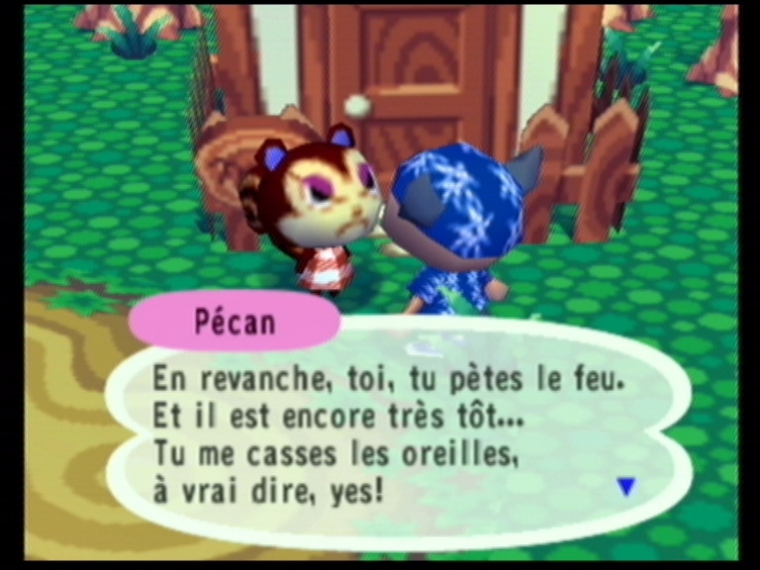 Animal Crossing en français