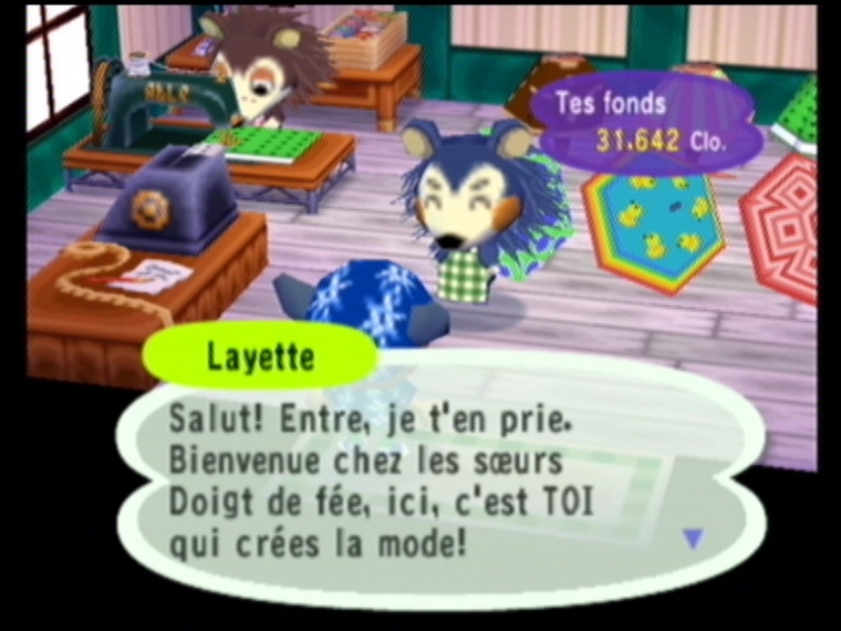Animal Crossing en français