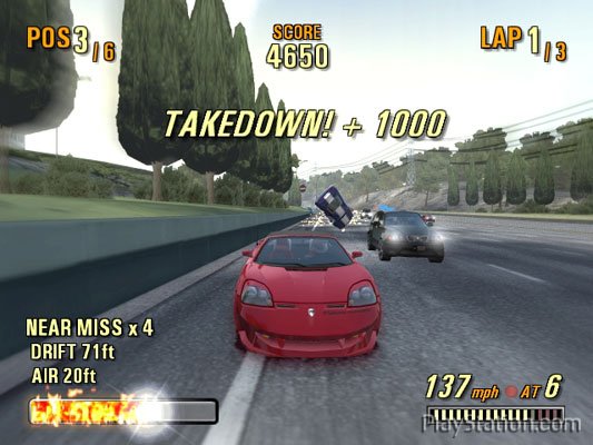 Burnout 3 en images