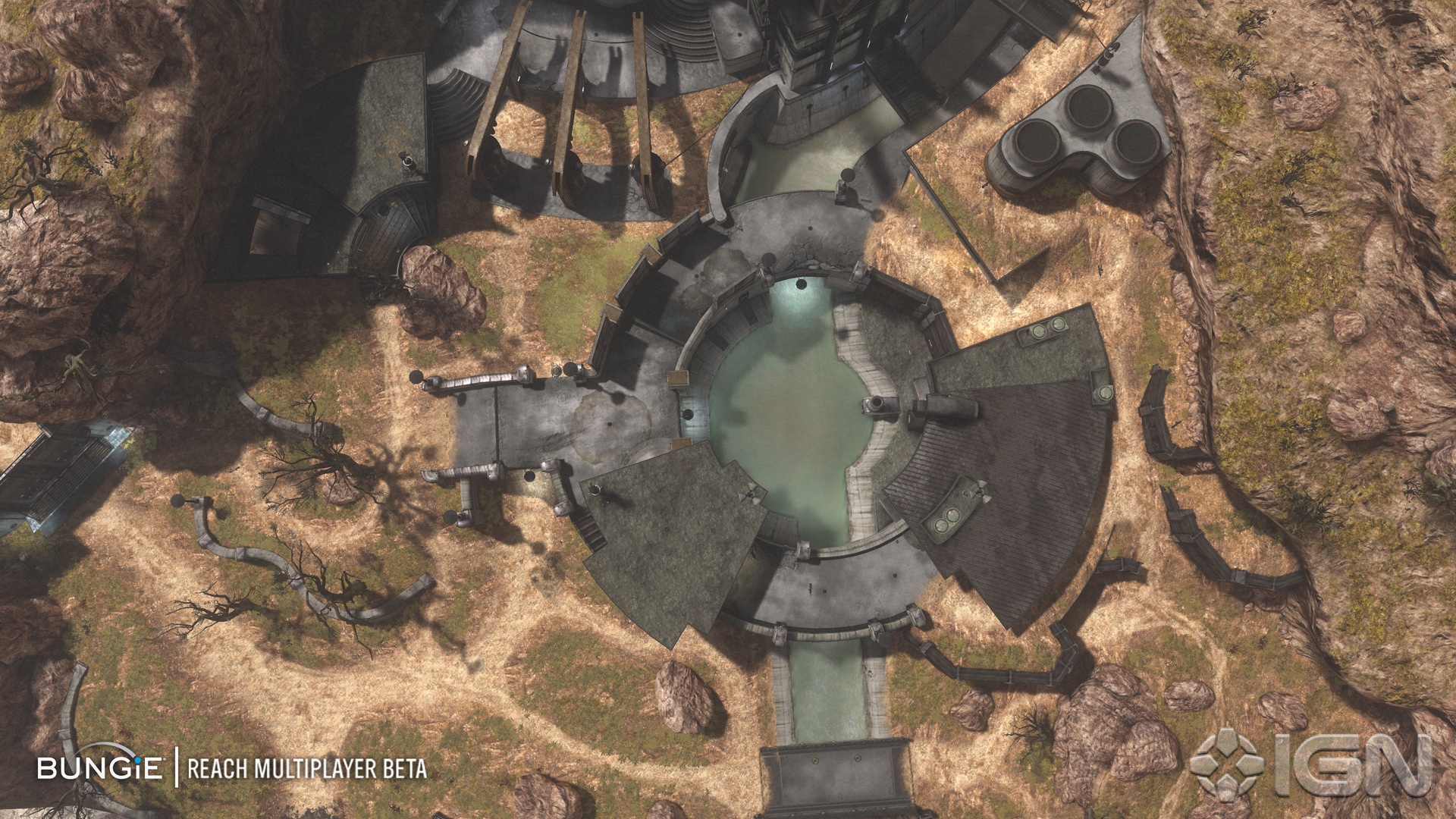Halo Reach montre ses maps multi