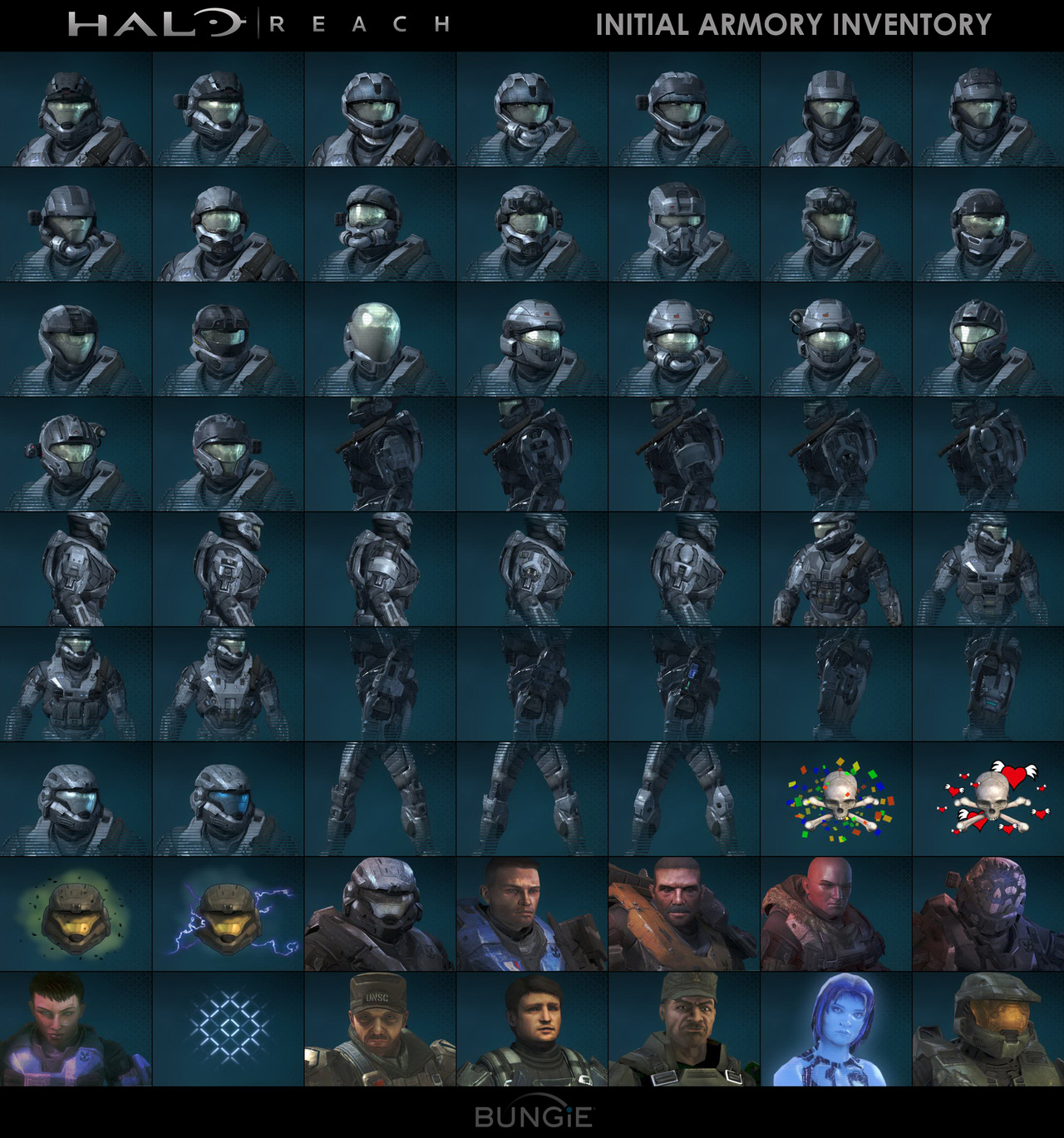Halo Reach : les avatars s'équipent