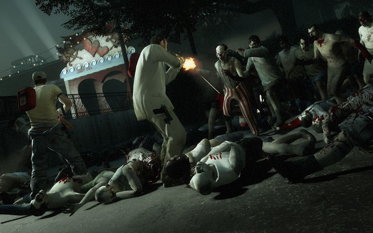 Left 4 Dead 2 au parc d'attractions