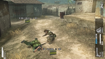 Metal Gear Solid Peace Walker : plus de cinquante screens
