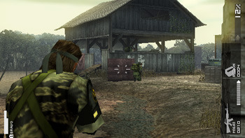 Metal Gear Solid Peace Walker : plus de cinquante screens