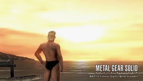 Metal Gear Solid Peace Walker se dénude