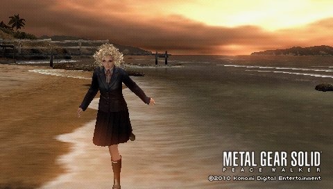 Metal Gear Solid Peace Walker se dénude