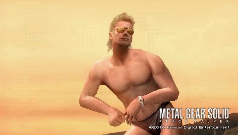 Metal Gear Solid Peace Walker se dénude