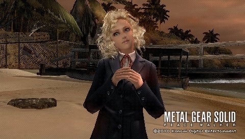 Metal Gear Solid Peace Walker se dénude