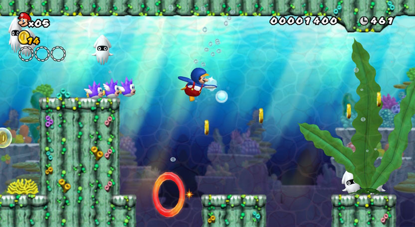 New Super Mario Bros Wii : nouvelles images colorées