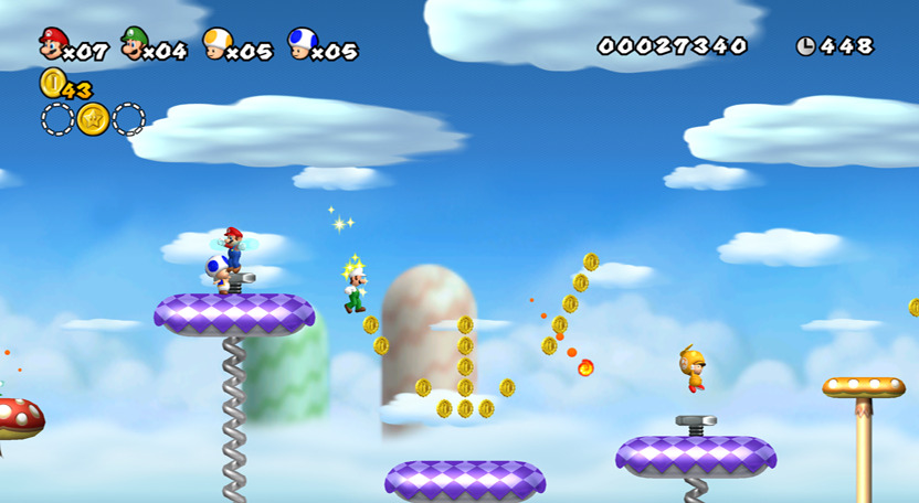 New Super Mario Bros Wii : avalanche d'images