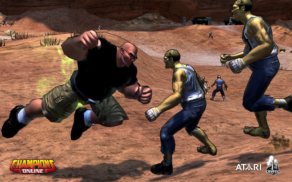 Champions Online donne des coups en images
