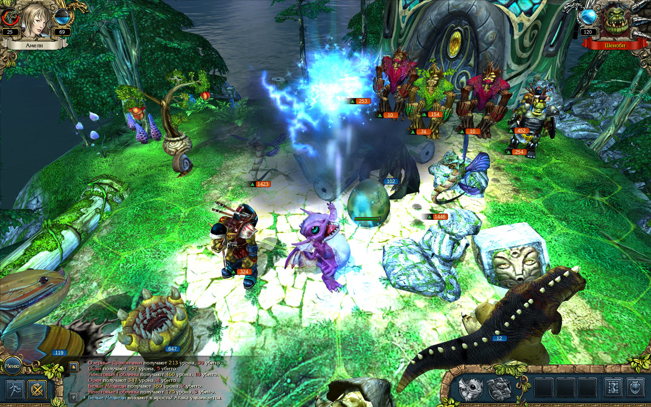 Déferlement d'images pour King's Bounty : Princess in Armor