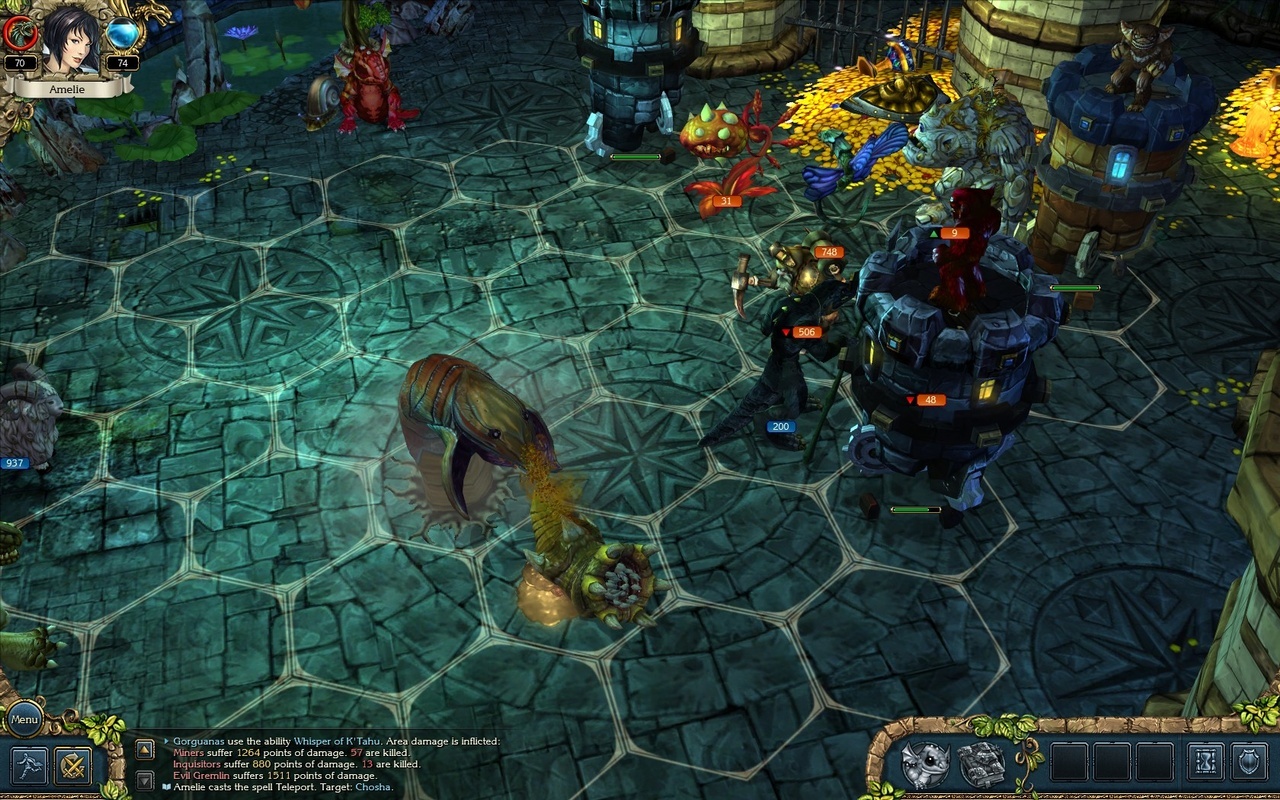 Déferlement d'images pour King's Bounty : Princess in Armor