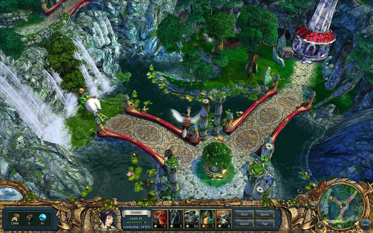 Déferlement d'images pour King's Bounty : Princess in Armor