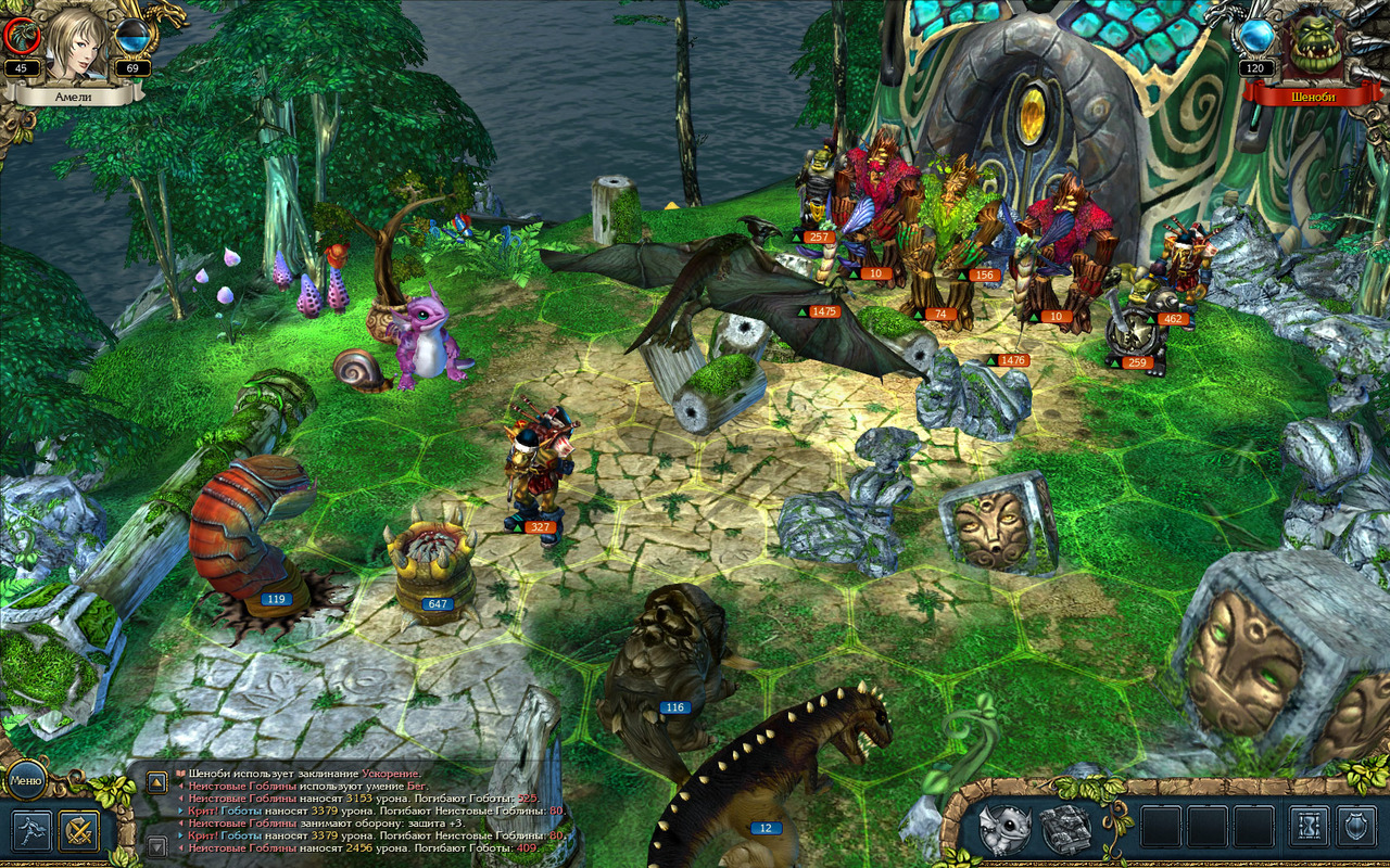 Déferlement d'images pour King's Bounty : Princess in Armor