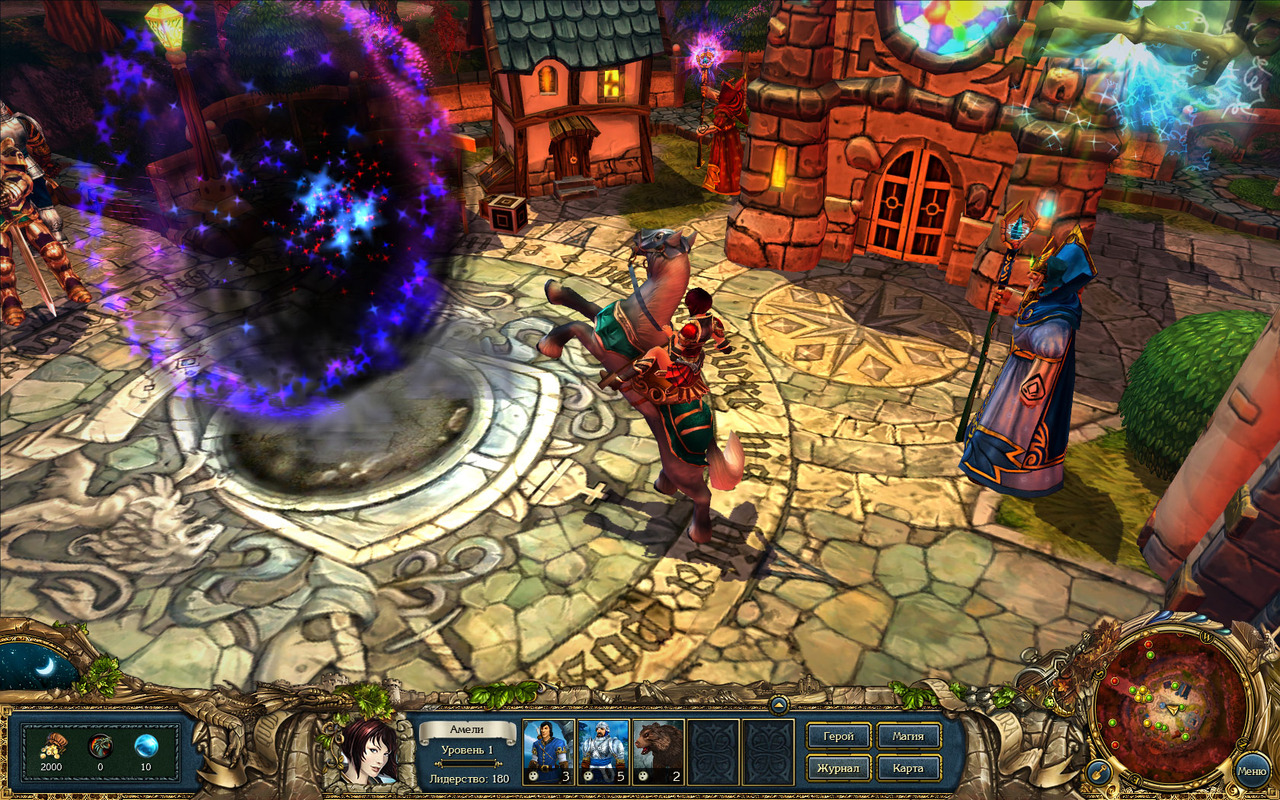 Déferlement d'images pour King's Bounty : Princess in Armor