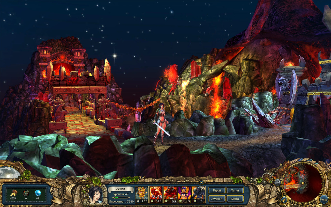 Déferlement d'images pour King's Bounty : Princess in Armor