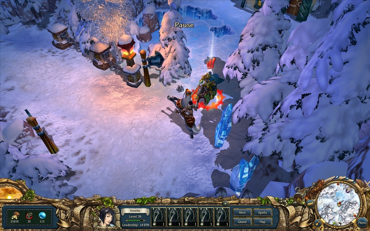 Déferlement d'images pour King's Bounty : Princess in Armor