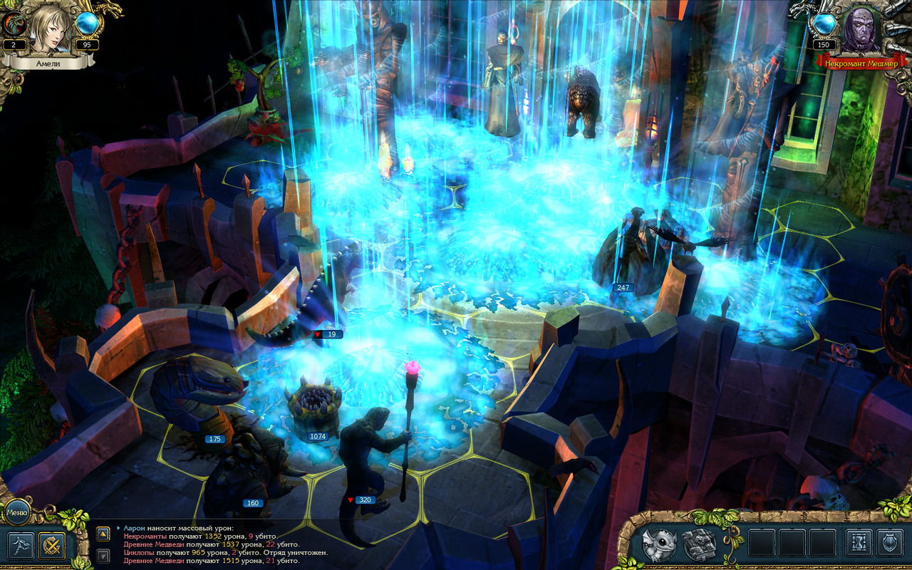 Déferlement d'images pour King's Bounty : Princess in Armor