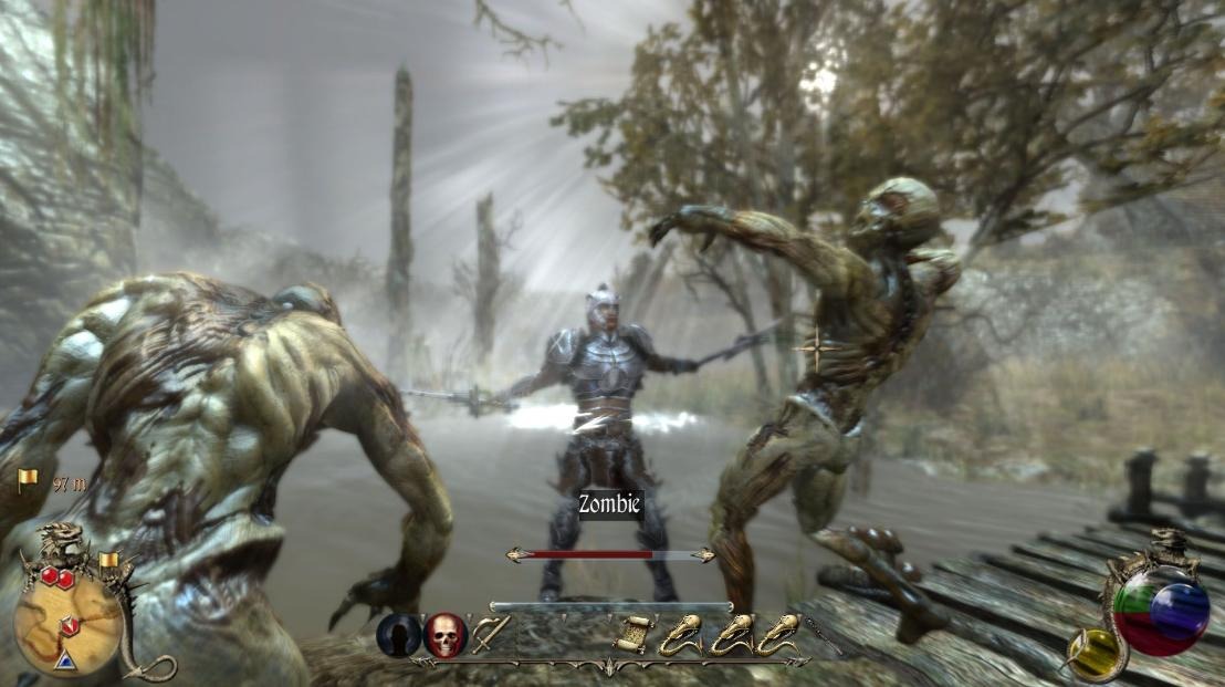 Two Worlds II : combats, magie et mini-jeux