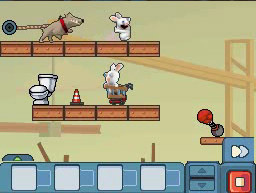 Les lapins aussi sur Nintendo DS