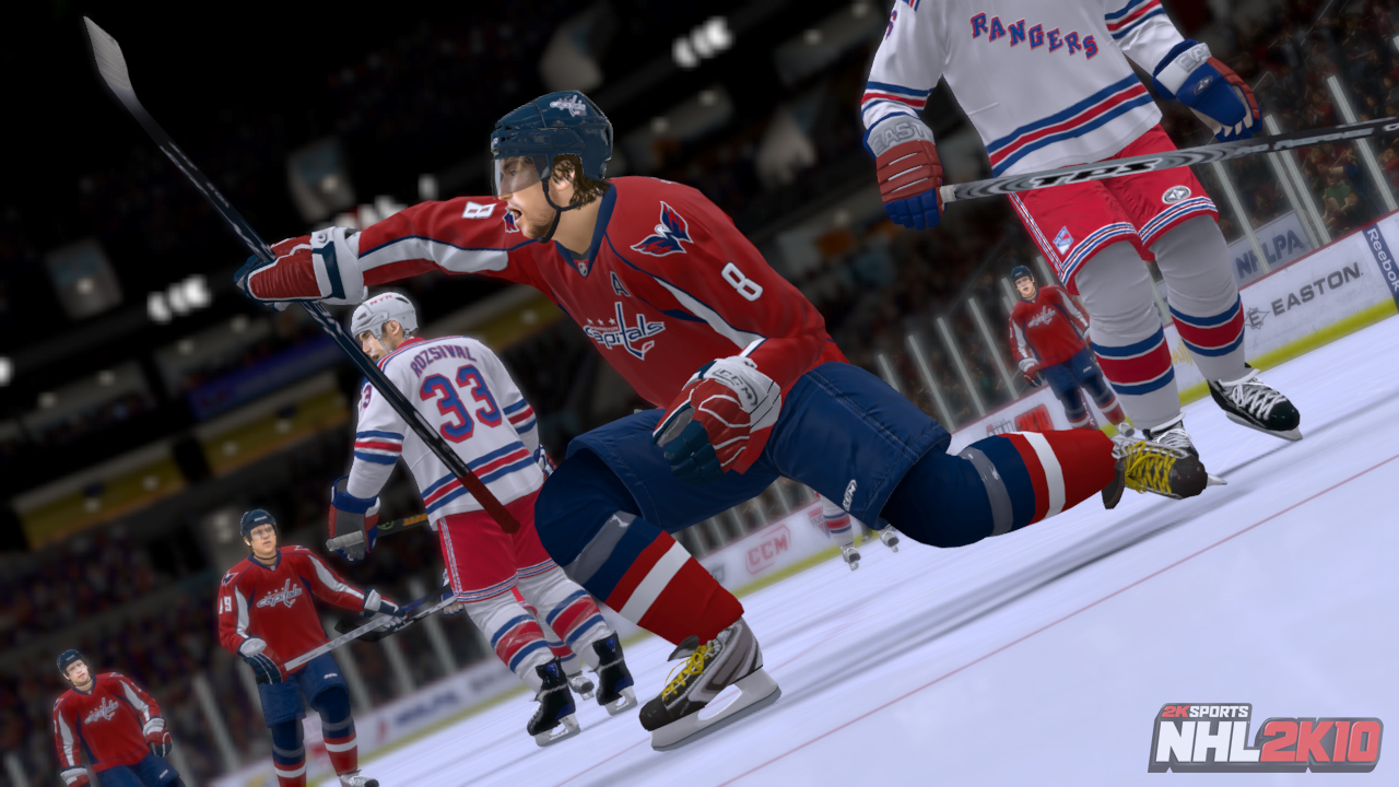 NHL 2K10 s'illustre
