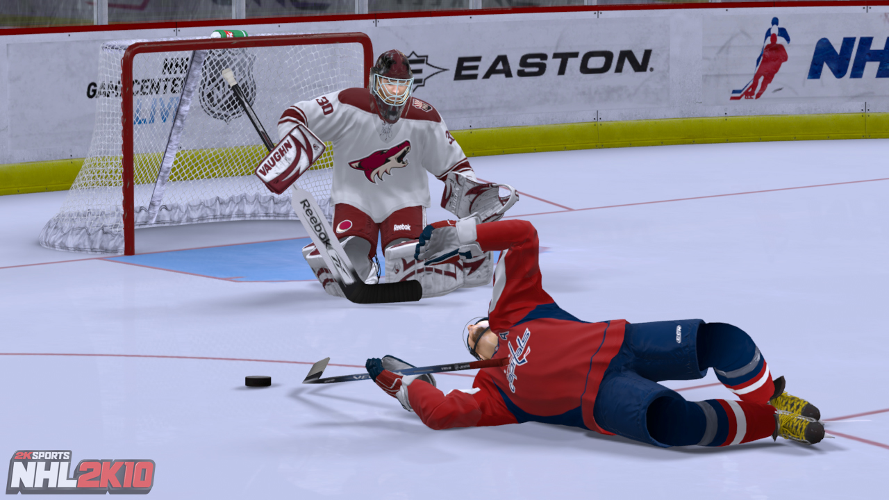 NHL 2K10 s'illustre