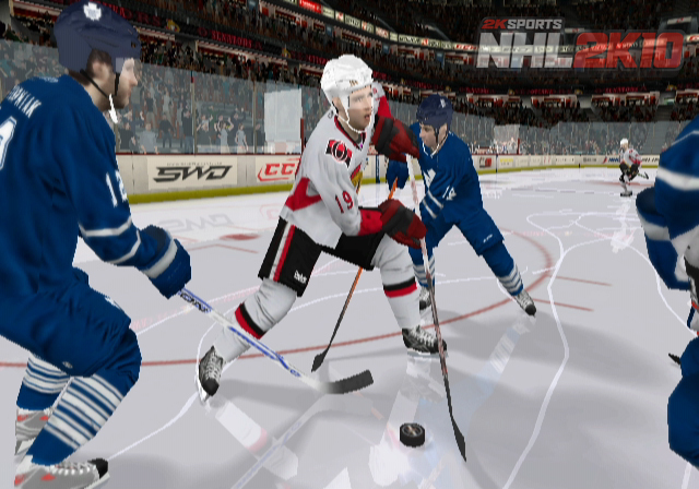 La version Wii de NHL 2K10 imagée