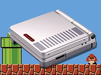 Game Boy Advance SP NES en Europe