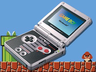 Game Boy Advance SP NES en Europe