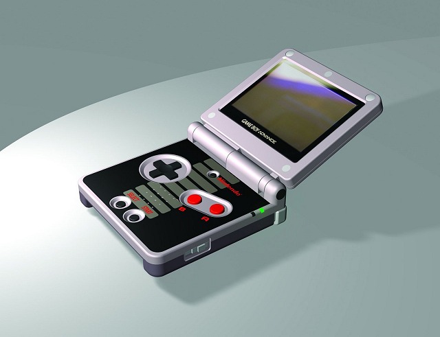 Game Boy Advance SP NES en Europe