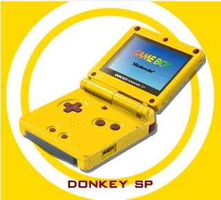 Game Boy Advance SP Donkey Kong